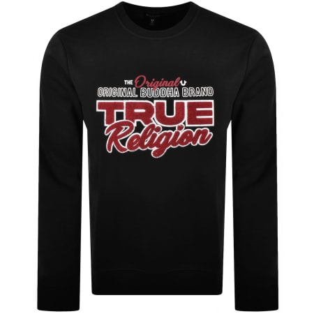 True Religion Big T Full Zip Sweatshirt Black | Mainline